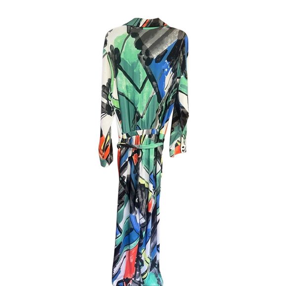 Ashley Stewart Abstract Print Jumpsuit Sz 18/20 NWT - Picture 2 of 6